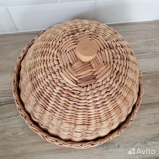 Хлебница плетеная