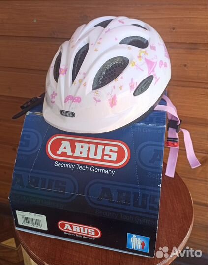 Новый детский велошлем Abus Smiley (М 50- 55 см)