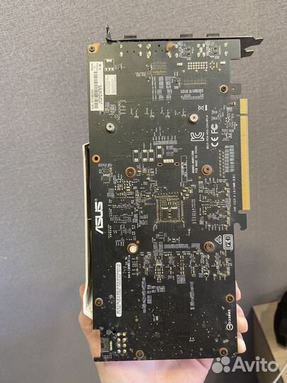 Видеокарта Asus GTX 1060 dual 3gb