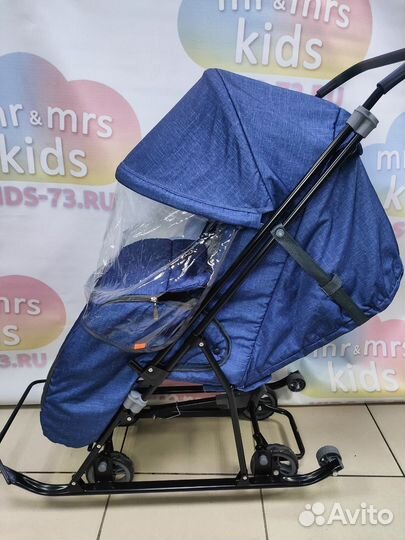 Санки коляска новые