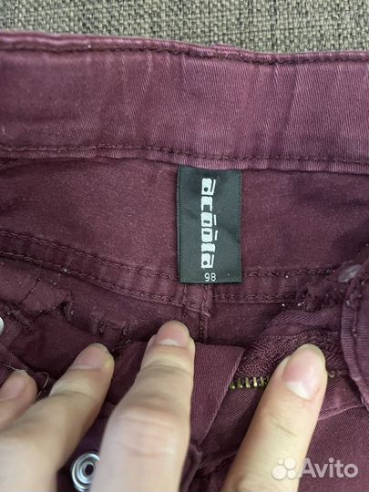 Джинсы для девочки 98