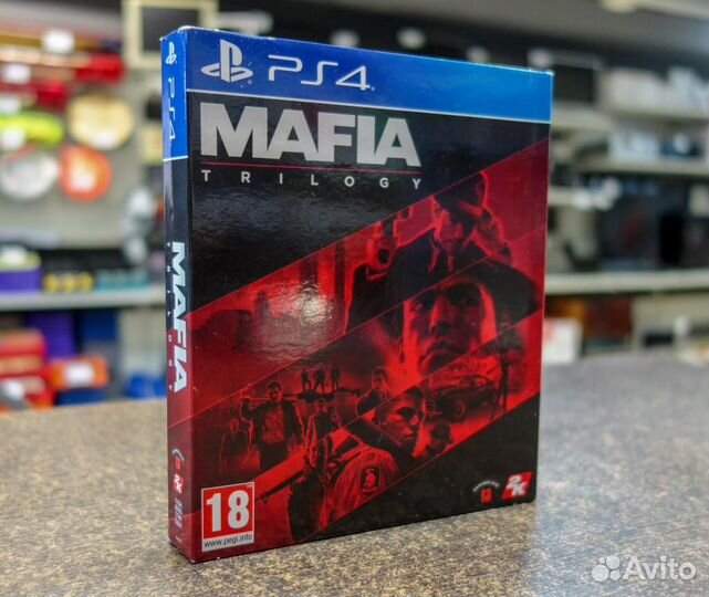 Mafia, Mafia 2, Mafia 3 (Рус) Sony PlayStation 4