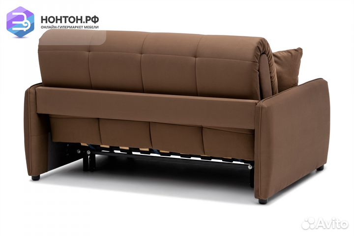 Диван аккордеон Хилтон светло-коричневый