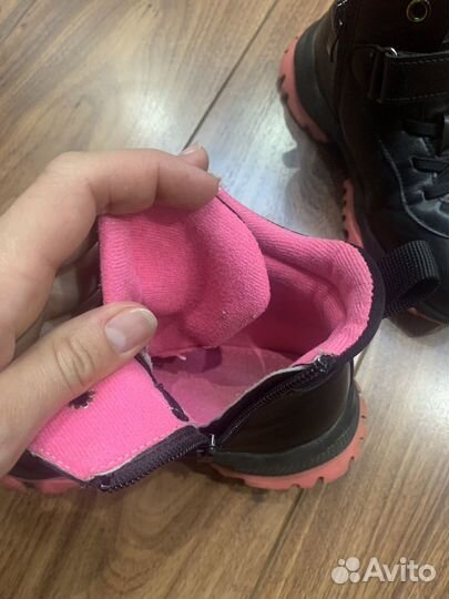 Ботинки на байке 30