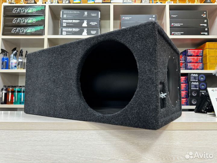 Короб под сабвуфер 12* (фанера)(труба)