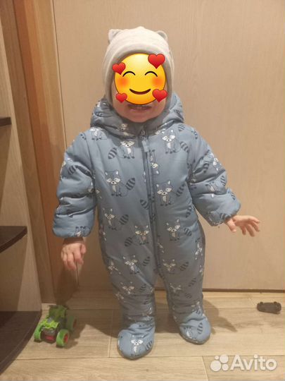Детский зимний комбинезон