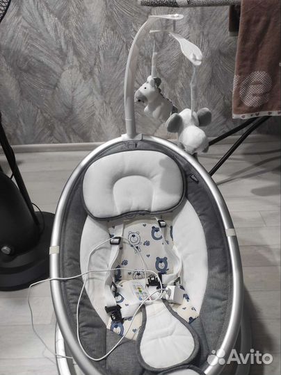 Детские качели шезлонг