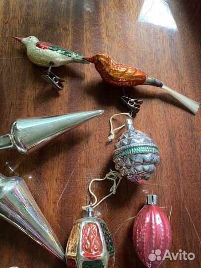 Елочные игрушки СССР и ГДР