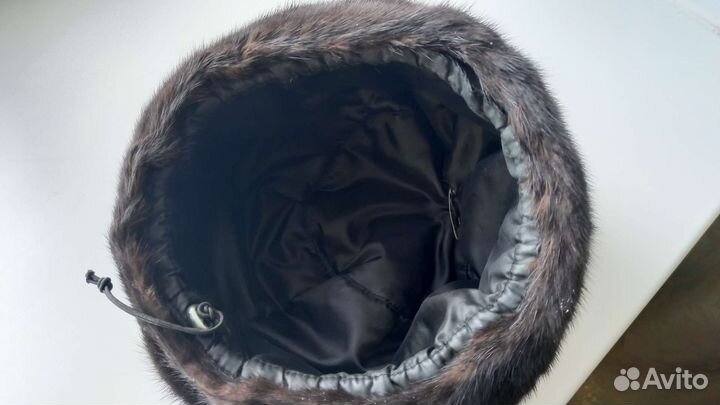 Шапка норковая женская