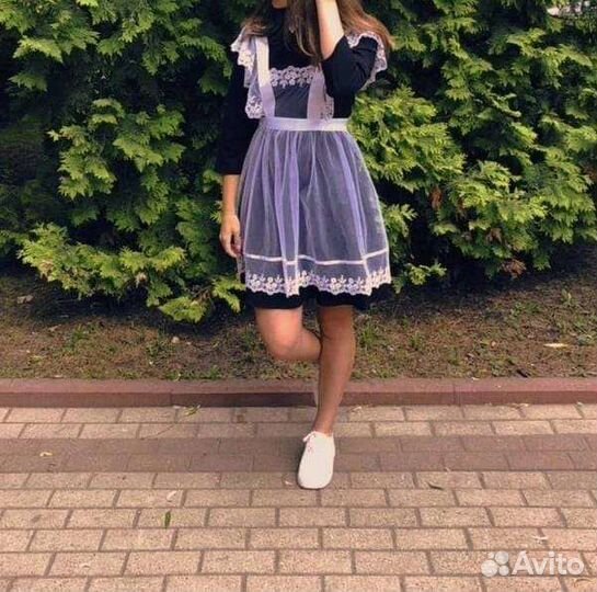 Школьный фартук и платье