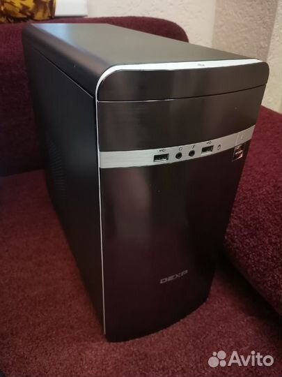 Корпус для пк с блоком питания и разными мелочами