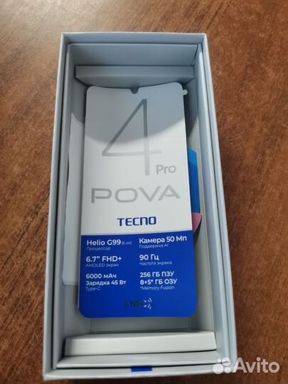 TECNO Pova 4 Pro, 8/256 ГБ