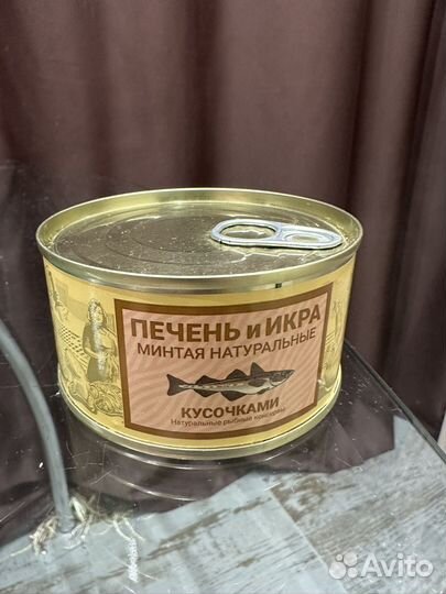 Печень и икра минтая Камчаттралфлот охлажденные