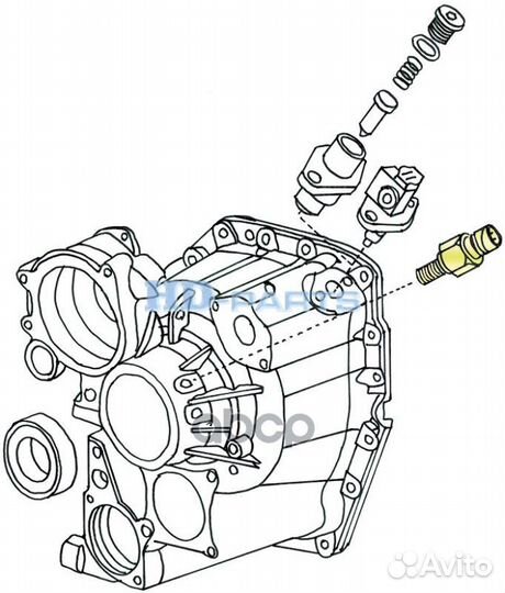 105930 датчик импульсный спидометра Volvo F16