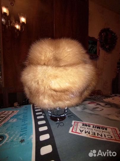 Шапка лиса 56 р-р