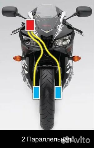 Армированные тормозные шланги HEL CBR600RR 2003