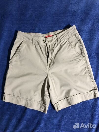 Шорты бежевые с высокой посадкой