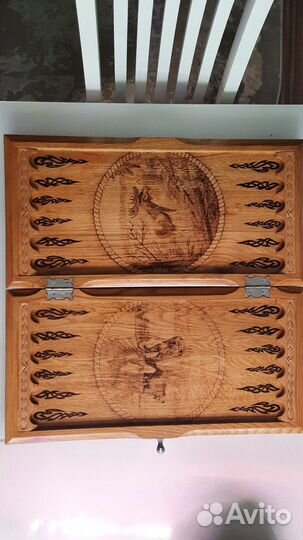 Нарды резные ручной работы