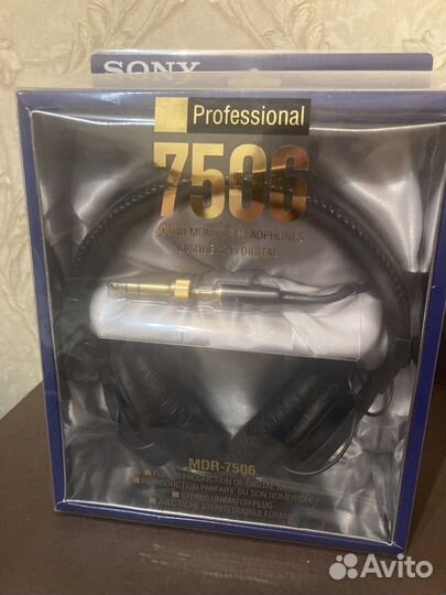 Наушники sony MDR 7506 (оригинал)