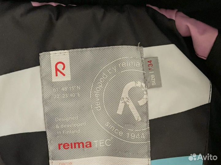 Зимний комбинезон для девочки 134 reima