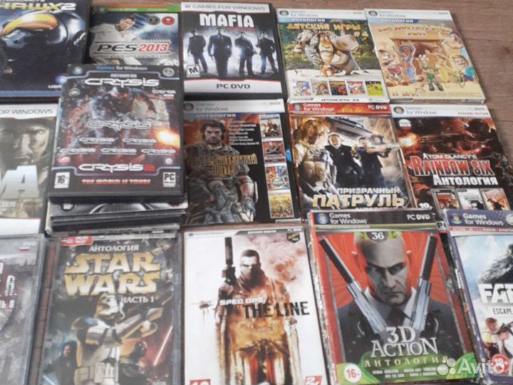 Диски с играми на пк