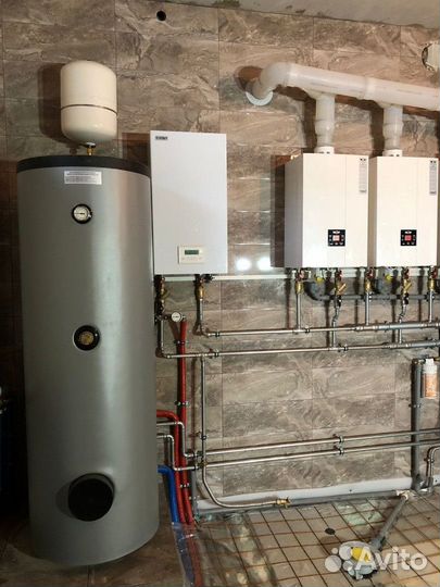 Отопление под ключ, водоснабжение, котельная