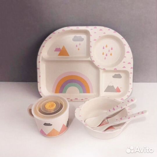 Посуда из бамбукового волокна