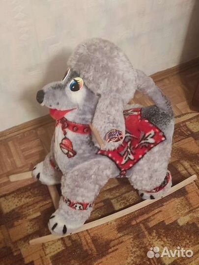 Качалка собака