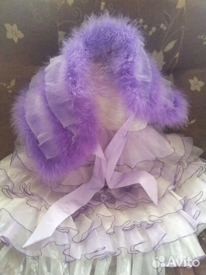 Накидка к праздничному платью