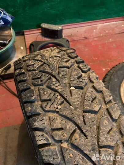 Комплект зимней резины r13 на ваз