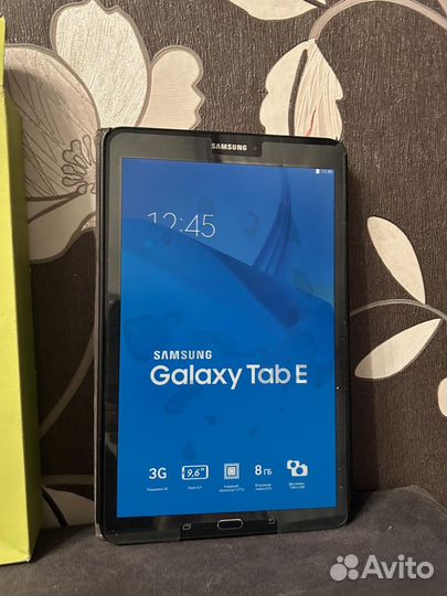 Планшет samsung galaxy tab E