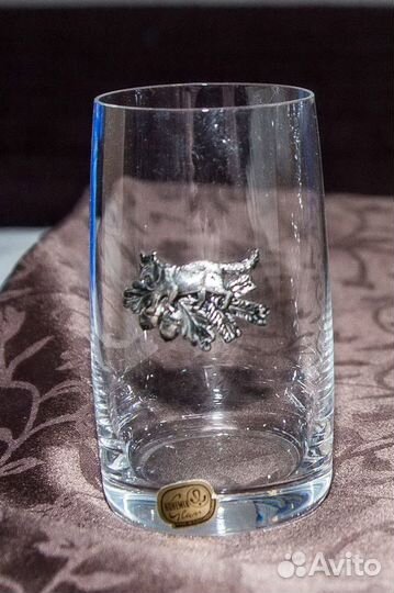 Бокалы Фужеры Богемия Bohemia Охота (наборы по 6)