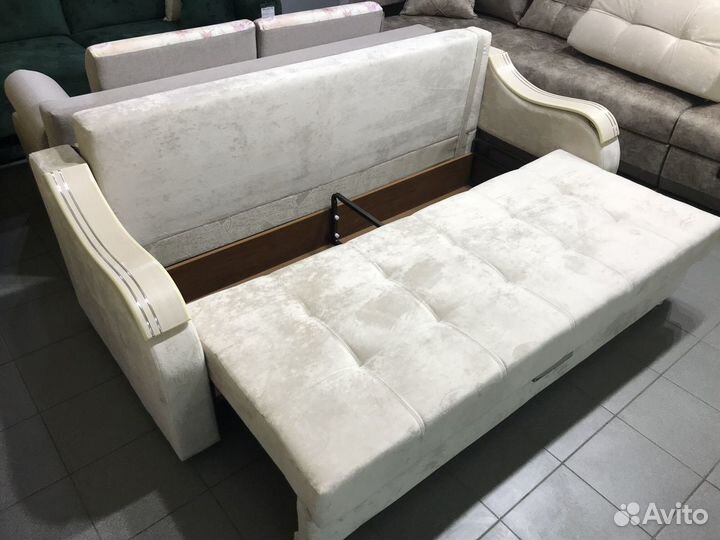Прямой диван, диван кровать, кф-1-мд