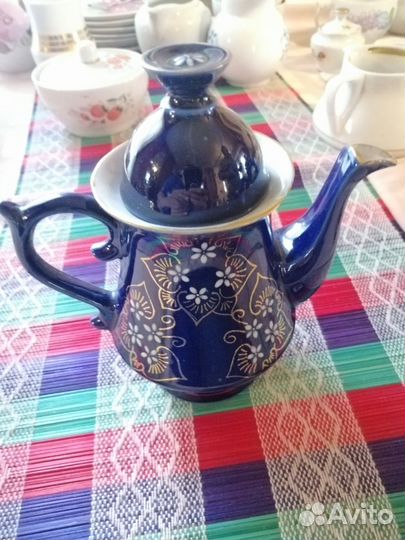 Заварочный чайник Гжель, СССР