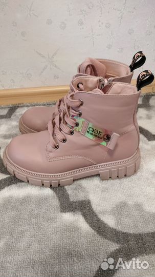 Ботинки осенние для девочки 32 размер