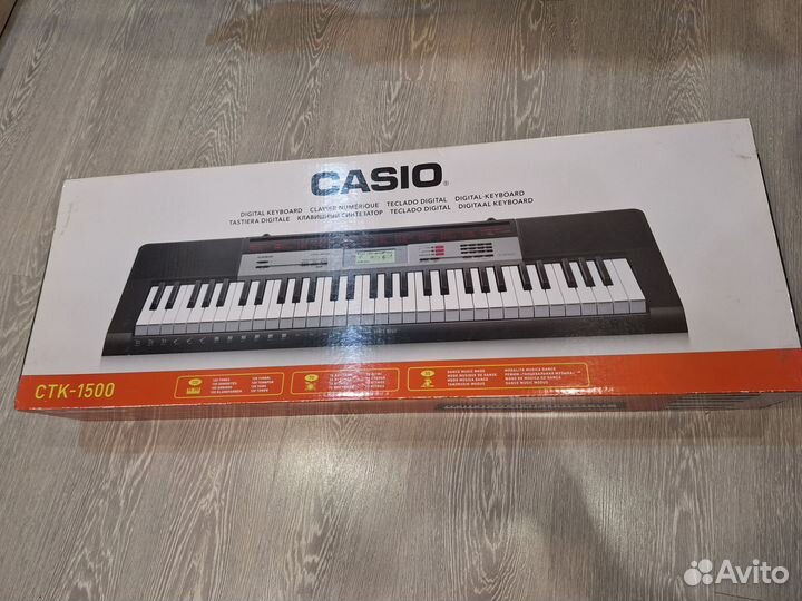 Синтезатор casio ctk 1500