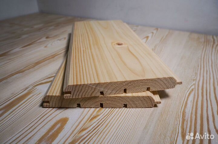 Имитация бруса внутри