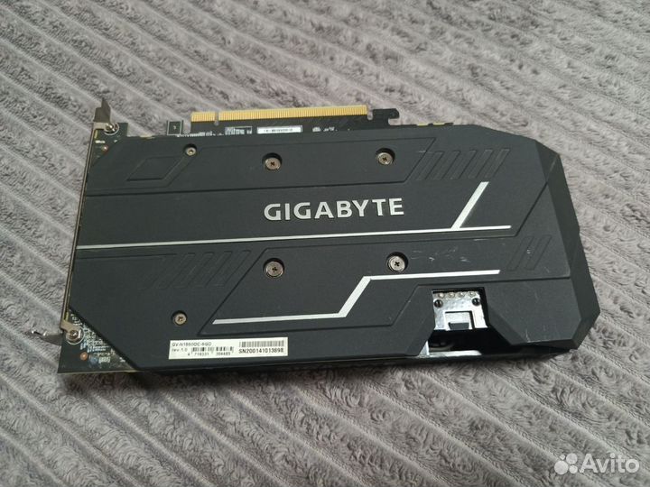Видеокарта gtx 1060 6gb gigabyte