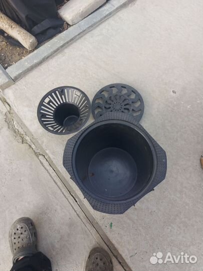 Дождеприемник пластиковый круглый