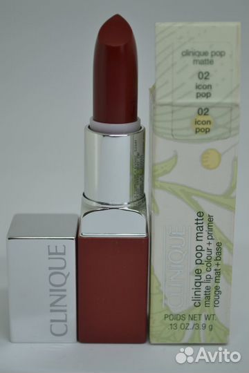 Помада Clinique Pop Matte Lip Colour + Primer