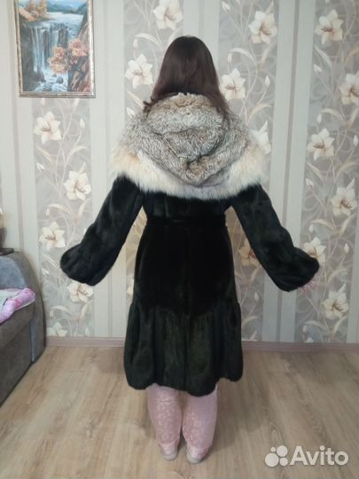 Шуба норковая