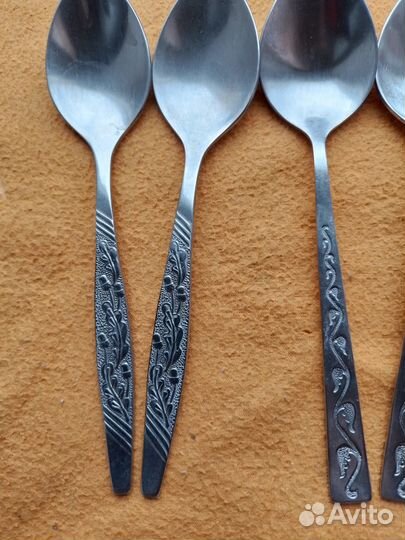 Советские чайные ложки нержавейка