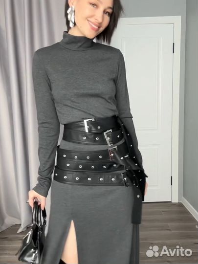 Ремень женский широкий capparel 21