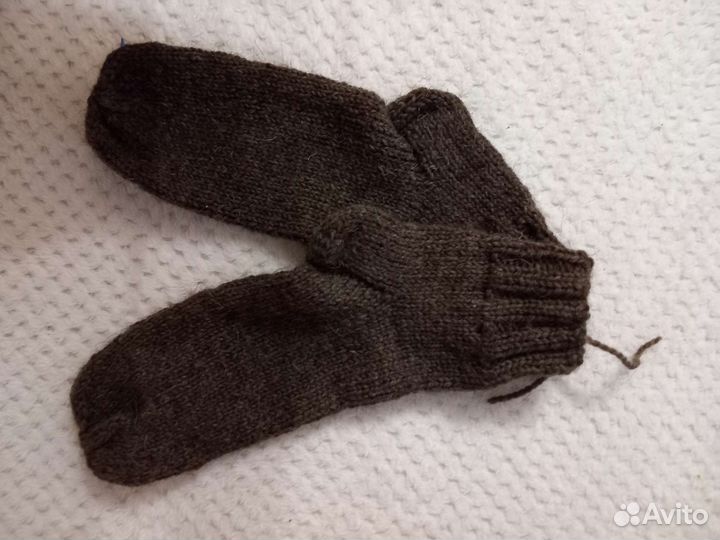 Шерстяные носки