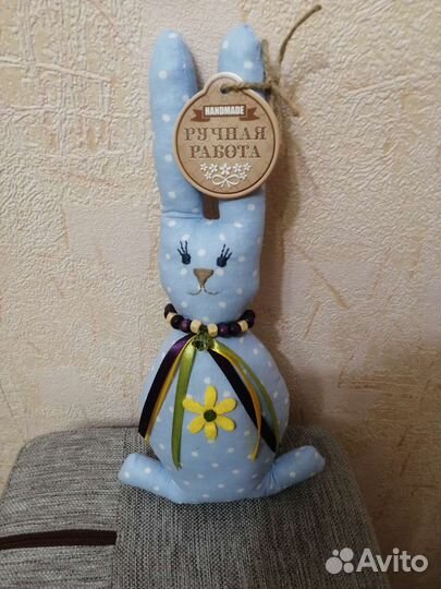 Заяц тильда Лето ручной работы