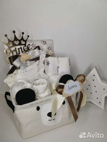 Торт из памперсов, подарок новорожденному