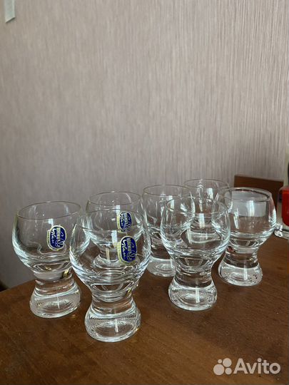 Бокалы рюмки bohemia Чехия