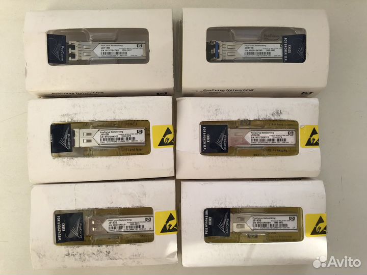 SFP Трансиверы новые Hewlett-Packard 3Com и другие