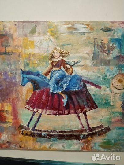 Картина картина интерьерная маслом 50/60