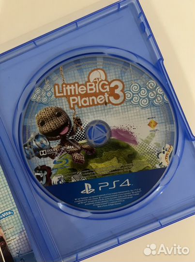 Игра Little big planet 3 для приставок ps4